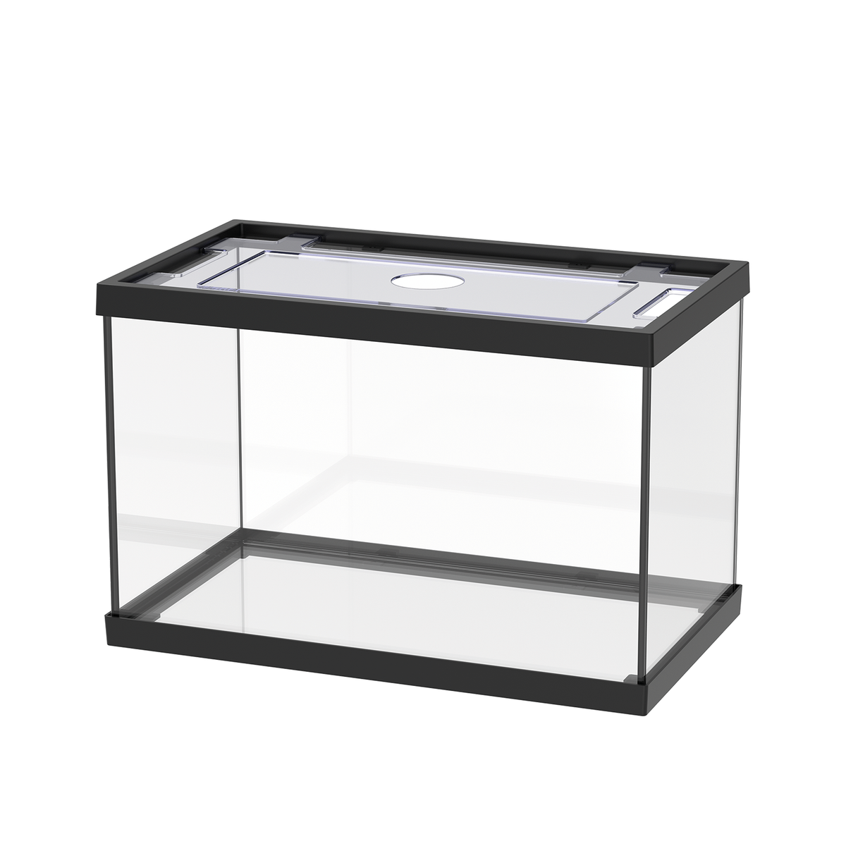 AQPET AQUARIUM ONE MINI EN VERRE 20 L 39x22x26h NOIR
