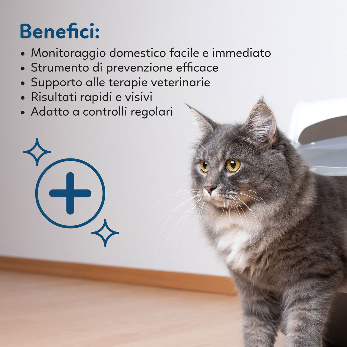 AQPET FRIENDS Litière en silice Catty parfum contrôle du pH pour chats, super absorbante, anti-odeurs, hygiène du chat