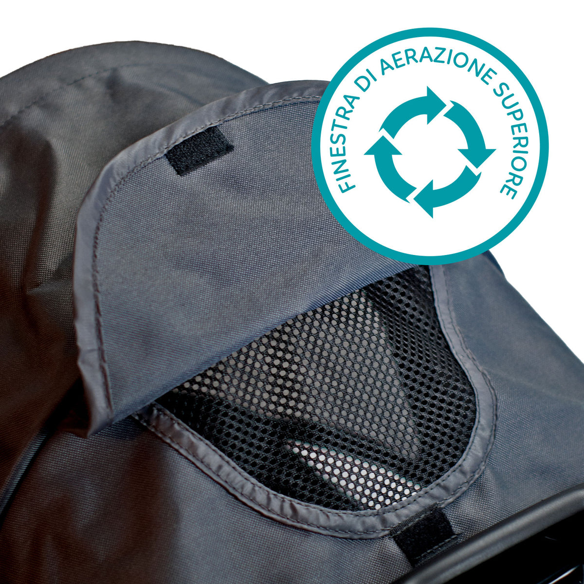 AQPET FRIENDS Poussette confortable et pratique pour chiens de taille moyenne / petite, pour chiens et chats, voyage en toute sécurité