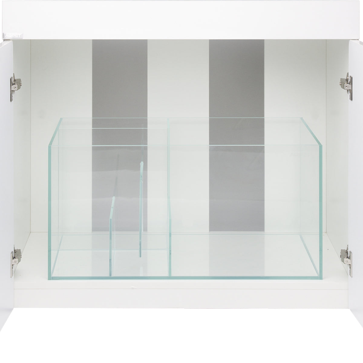 AQPET KIT AQUARIUM AQUA 90 REEF EN VERRE EXTRA-CLAIR COULEUR BLANCHE