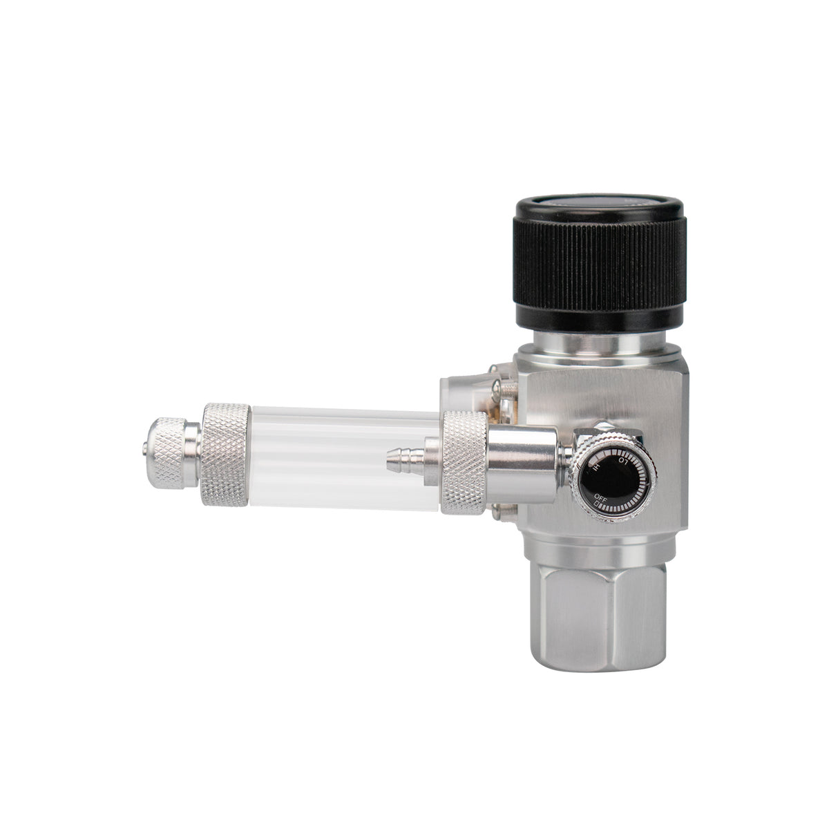 AQPET ZEN LOWER PRO CO2 DÉTENDEUR DE PRESSION POUR BOUTEILLES RECHARGEABLES