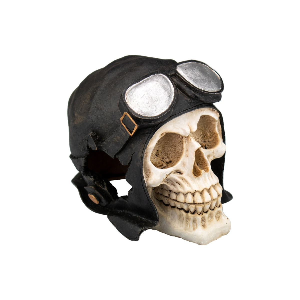 AQPET DECORART Décorations pour aquariums MOD. BIKER SKULL 13,5*11*12