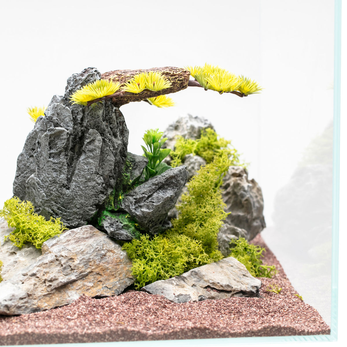 AQPET DECORART Décorations pour aquariums MOD. Bonsaï Zen M 19*12.5*15