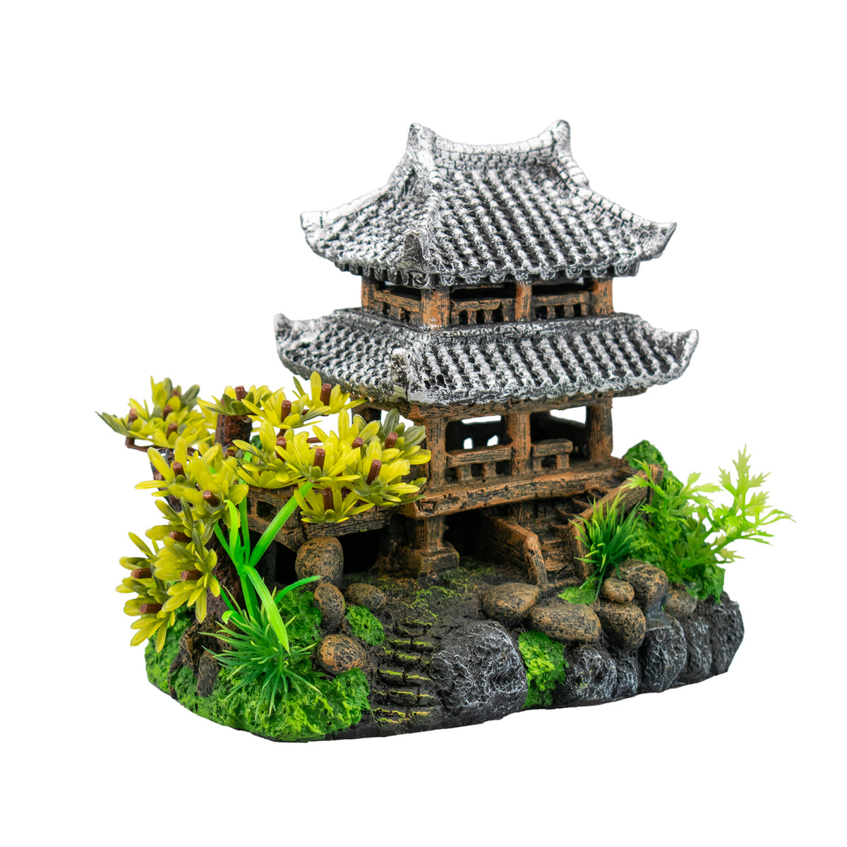 AQPET DECORART Décorations pour aquariums mod. Temple Japonais 20*13.5*16