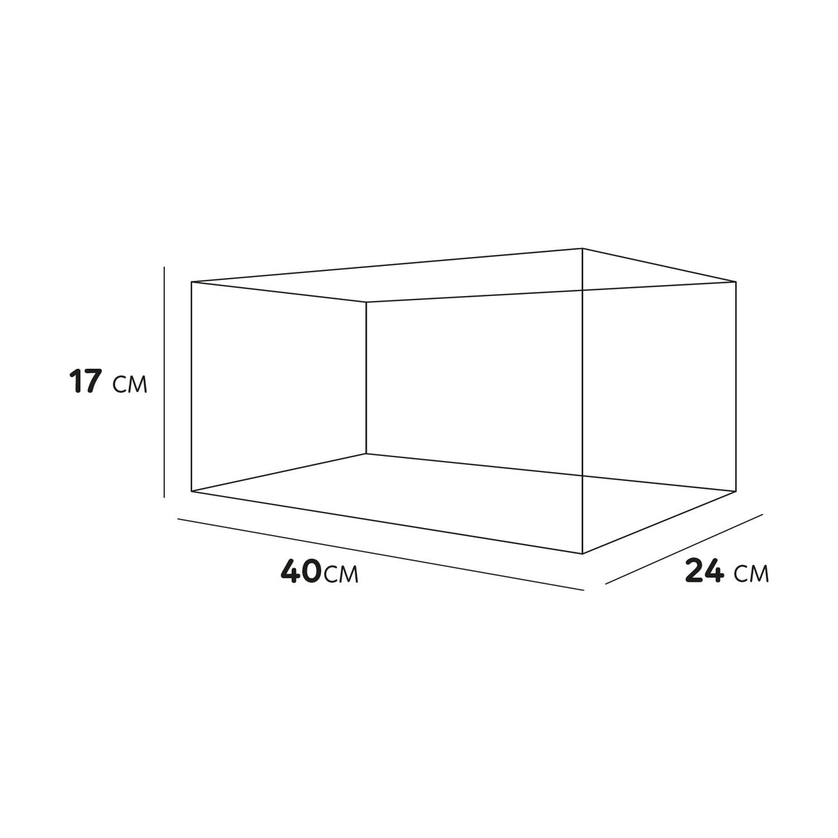 AQPET AQUATERRARIUM EN VERRE TORTUGA 40 - 40X24X17 CM AVEC ÎLOT