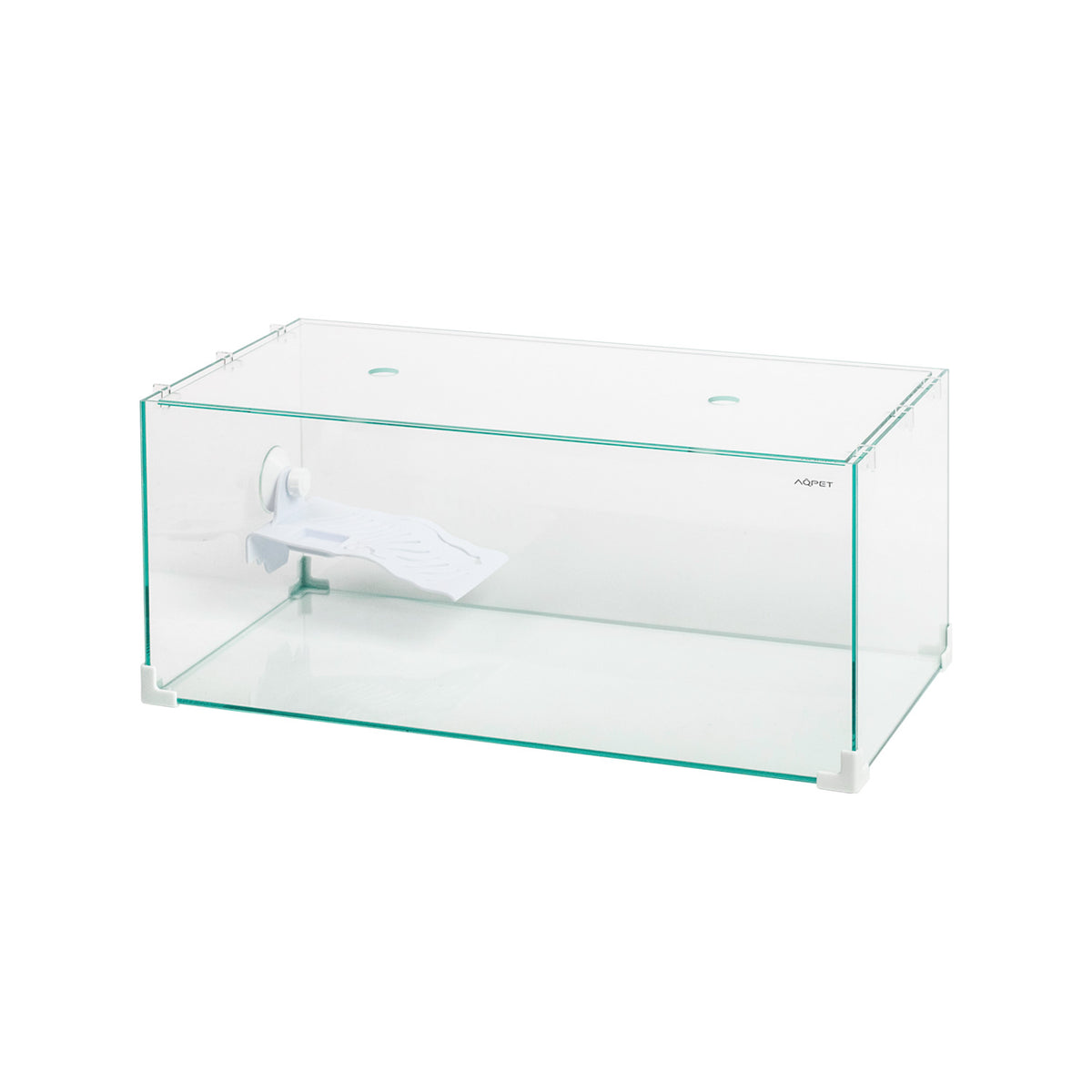 AQPET AQUATERRARIUM EN VERRE TORTUGA 50 - 50X27X20 CM AVEC ÎLOT