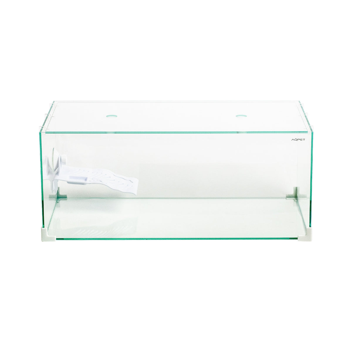 AQPET AQUATERRARIUM EN VERRE TORTUGA 60 - 60X30X25 CM AVEC ÎLOT