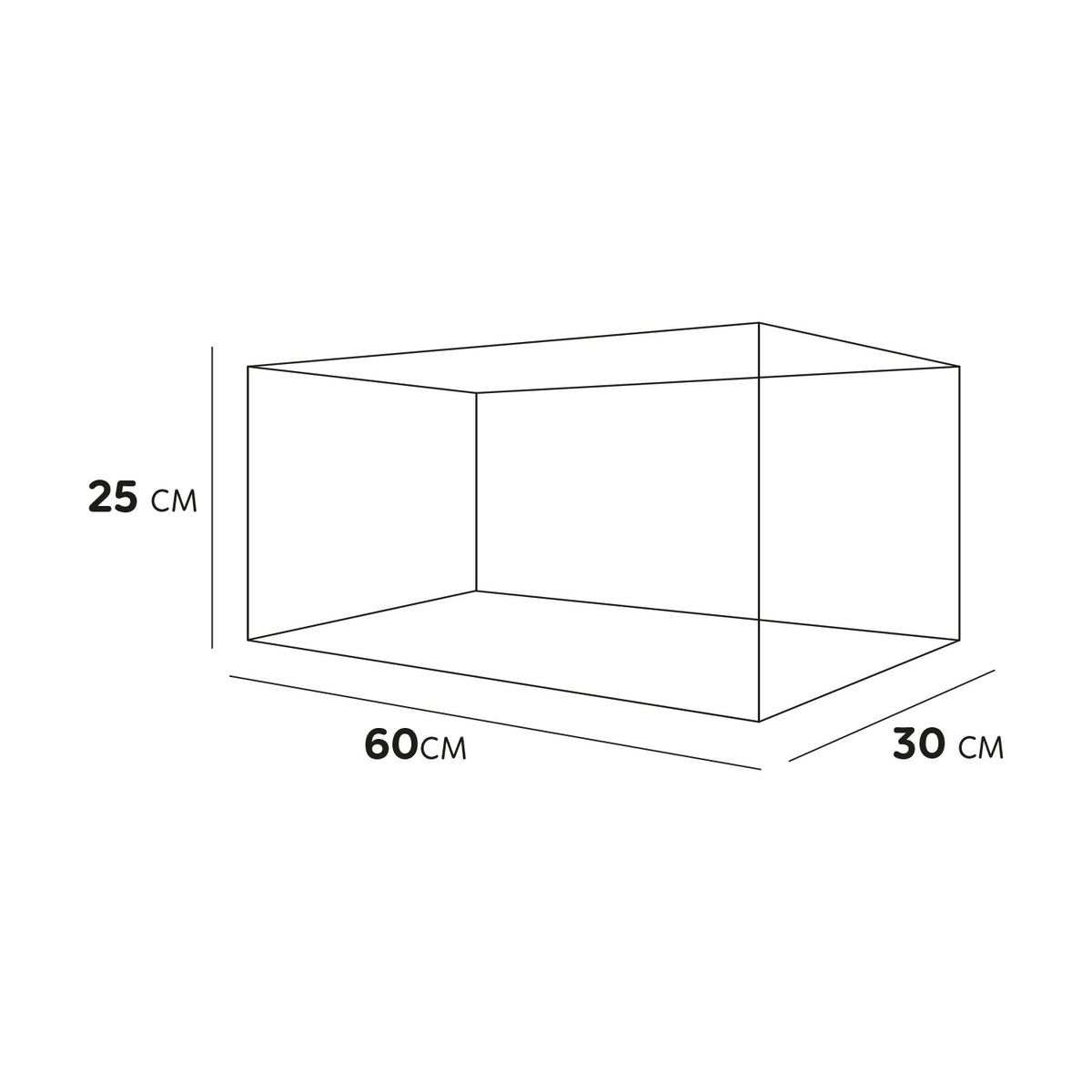 AQPET AQUATERRARIUM EN VERRE TORTUGA 60 - 60X30X25 CM AVEC ÎLOT
