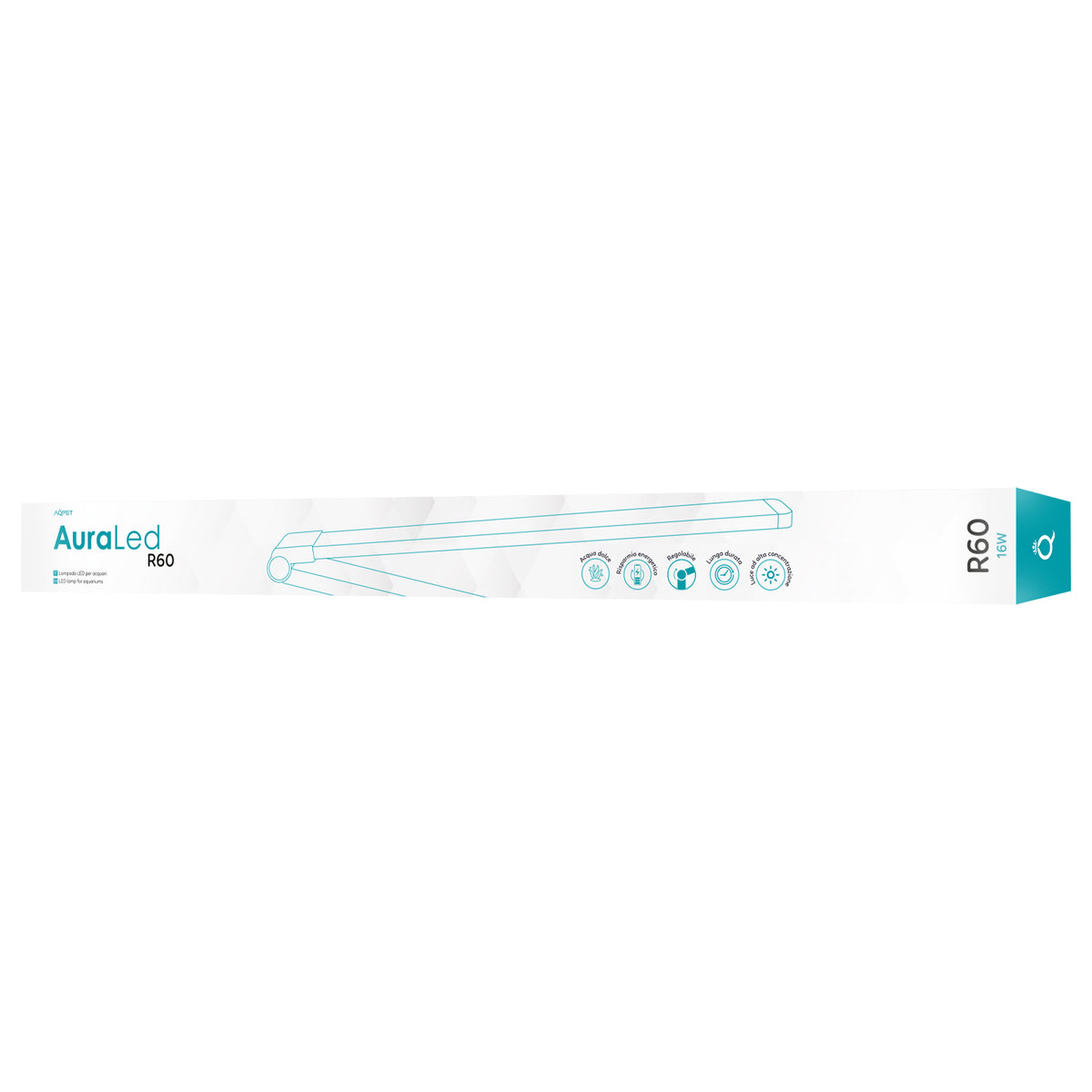 AQPET AURALED REAR 60 LAMPE LED POUR AQUARIUMS
