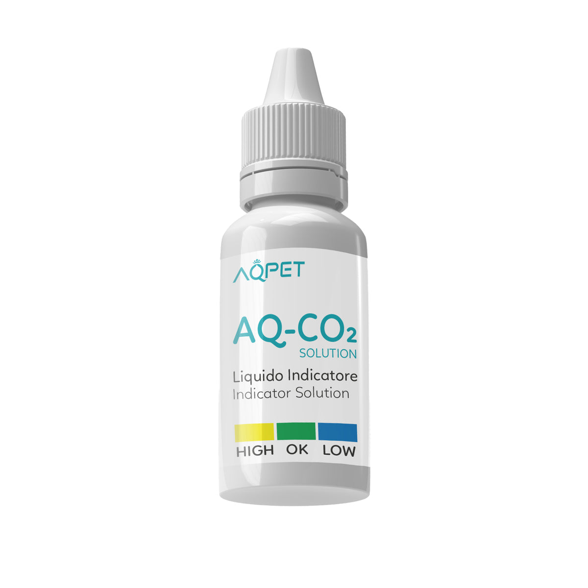 AQPET CO2 LIQUIDE INDICATEUR, SOLUTION DE 15 ML INCLUSE