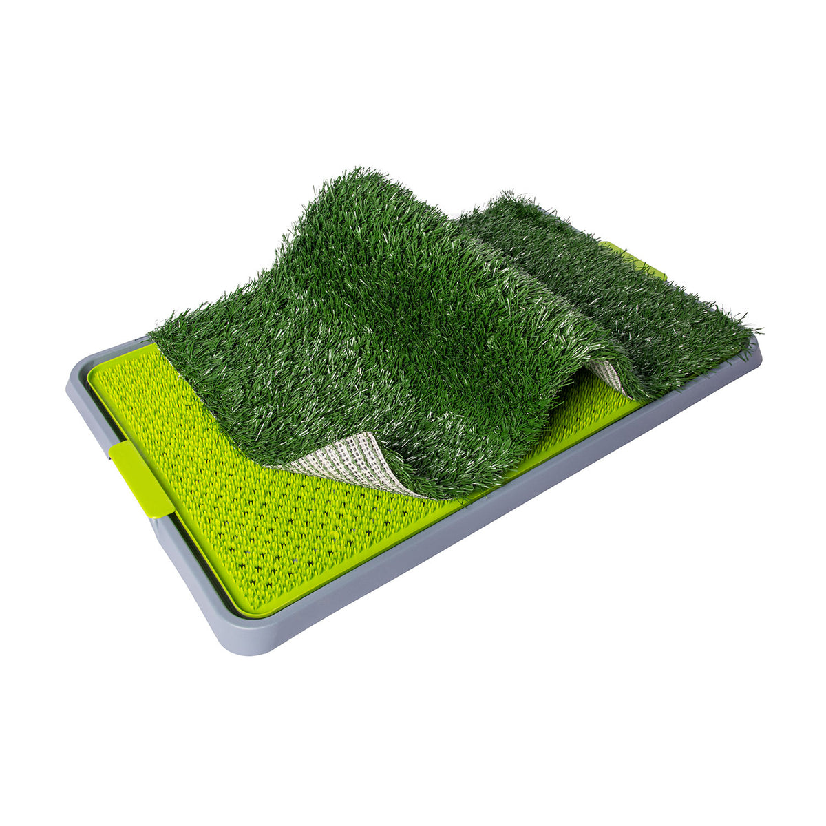 AQPET FRIENDS bac DogLitter avec herbe synthétique pour les besoins des chiots 67x42x5 cm