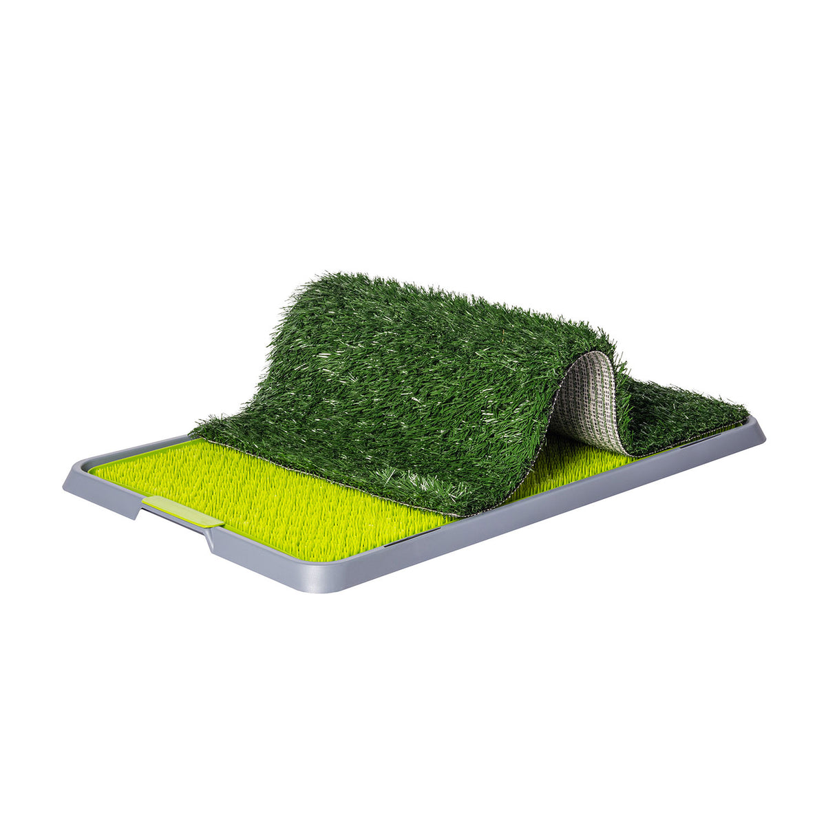 AQPET FRIENDS bac DogLitter avec herbe synthétique pour les besoins des chiots 67x42x5 cm
