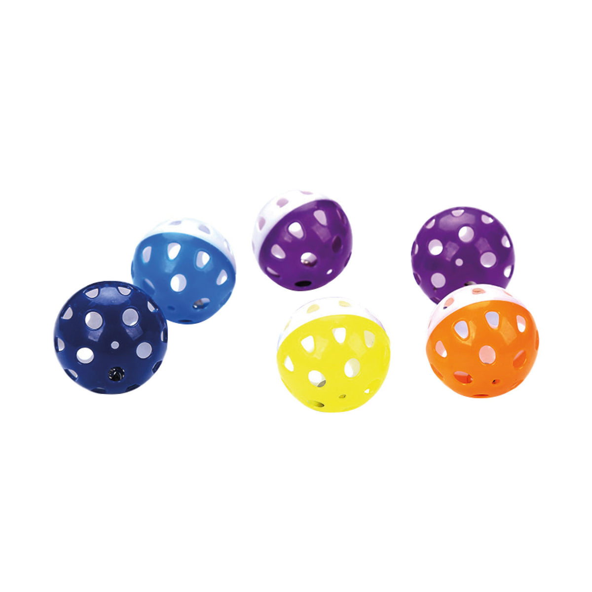 AQPET FRIENDS Cat Toy balle en plastique avec grelot – 4 cm, jouet pour chats