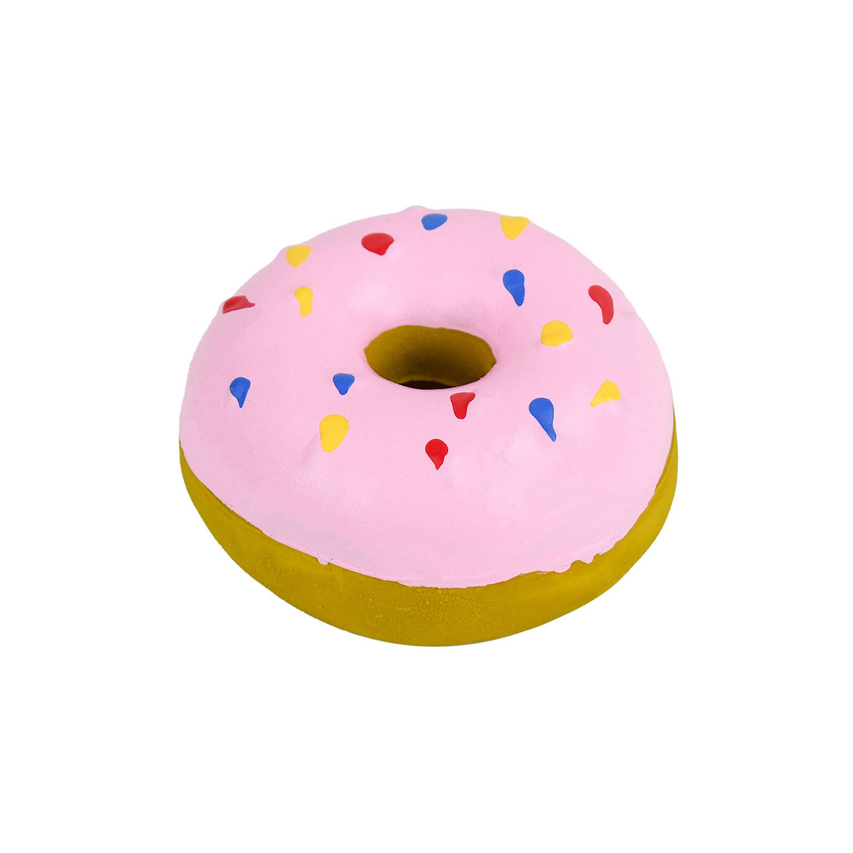 AQPET FRIENDS Jouets pour chien Latex Donut en caoutchouc avec effet sonore Jeu pour chiens Amusement pour animaux