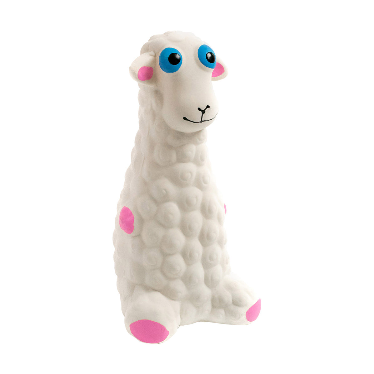 AQPET FRIENDS Jouets pour chien Latex Mouton en caoutchouc avec effet sonore Jeu pour chiens Amusement pour animaux