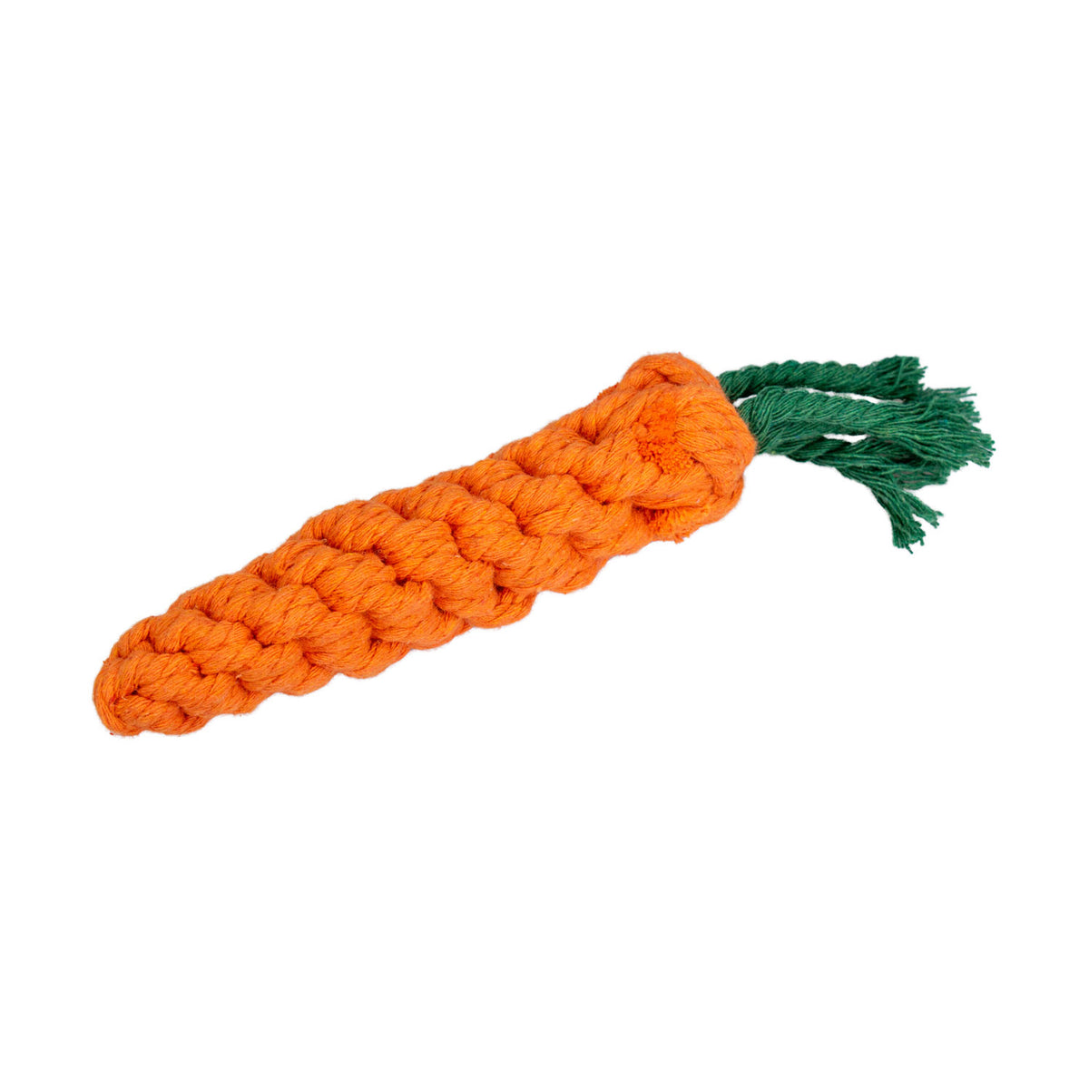 AQPET FRIENDS AQPET Jouet pour chien, carotte en corde de coton, 21 X 4CM, jouet amusant pour chien