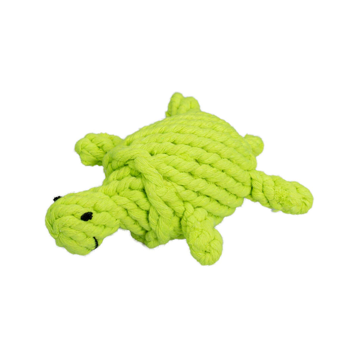 AQPET FRIENDS AQPET jouet pour chien Rope tortue en corde de coton 15 X 13 X 6 Cm, jeu pour chiens, divertissement pour animaux