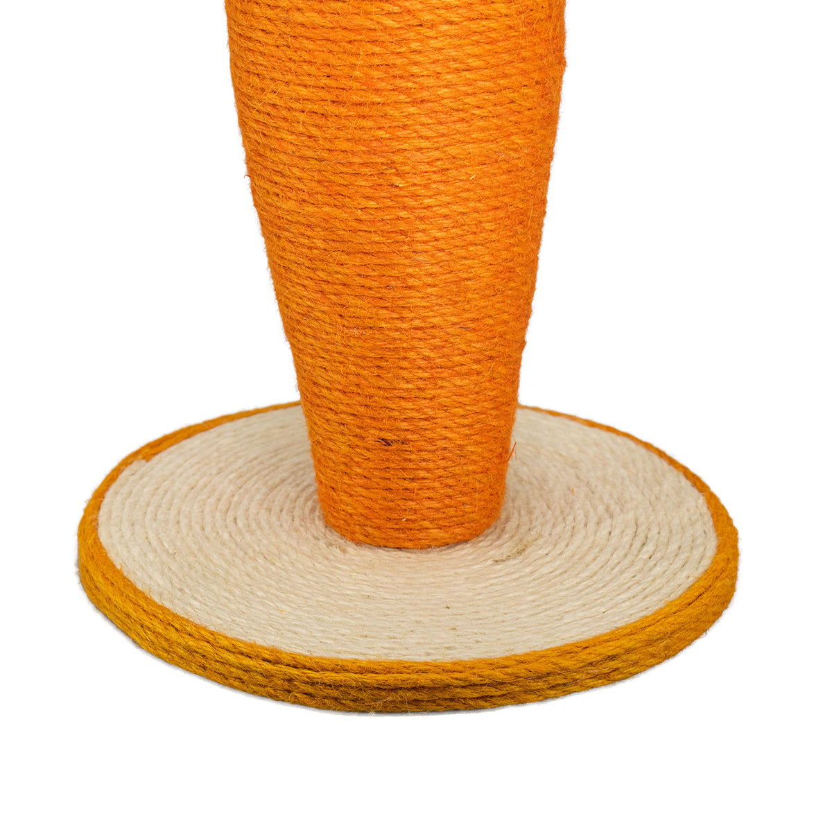 AQPET FRIENDS arbre à chat Carrot, carotte, 30 cm avec niche, aire de jeux et griffoir pour chat, orange