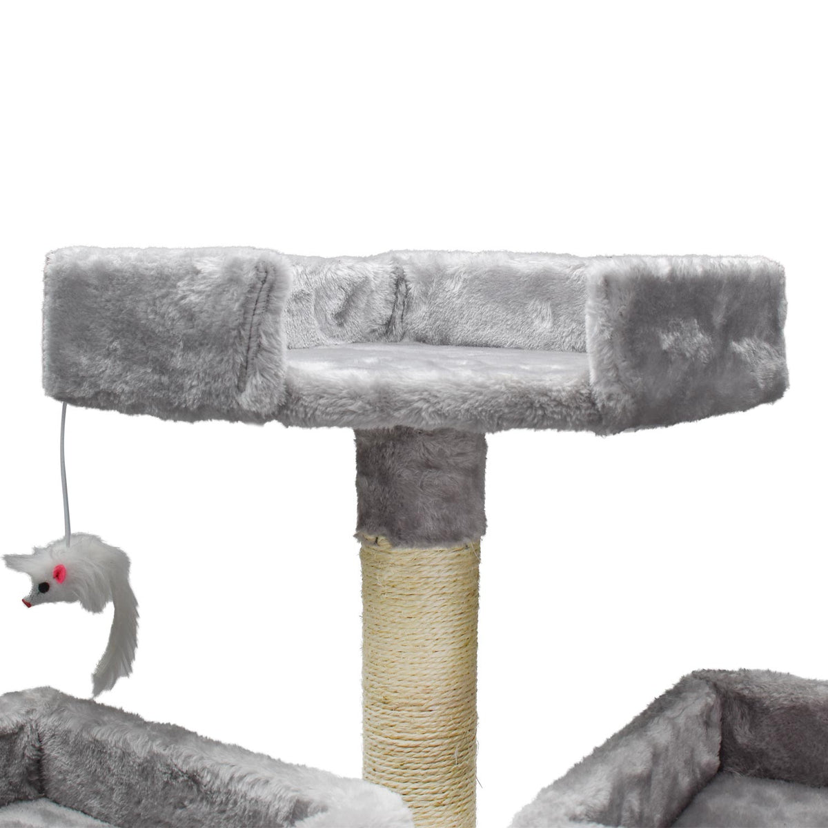 AQPET FRIENDS griffoir Manhattan en sisal, 170 Cm, pour chats, jeu, détente et divertissement