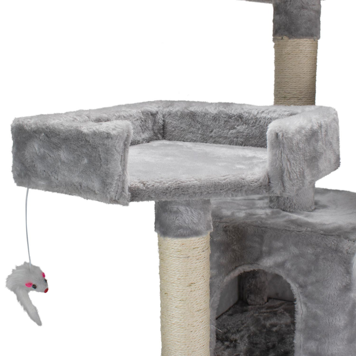 AQPET FRIENDS griffoir Manhattan en sisal, 170 Cm, pour chats, jeu, détente et divertissement