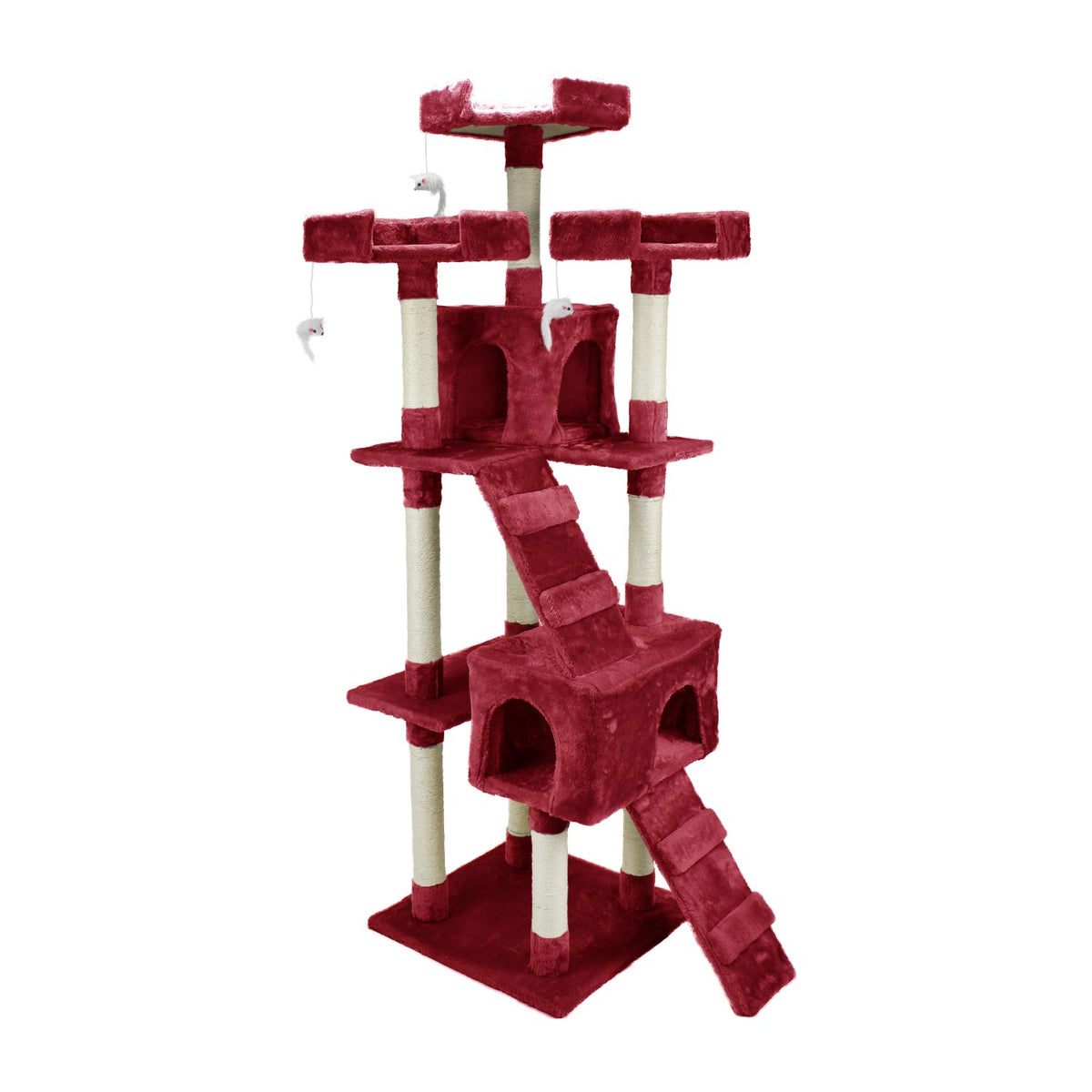 AQPET FRIENDS griffoir Manhattan en sisal, 170 Cm, pour chats, jeu, détente et divertissement