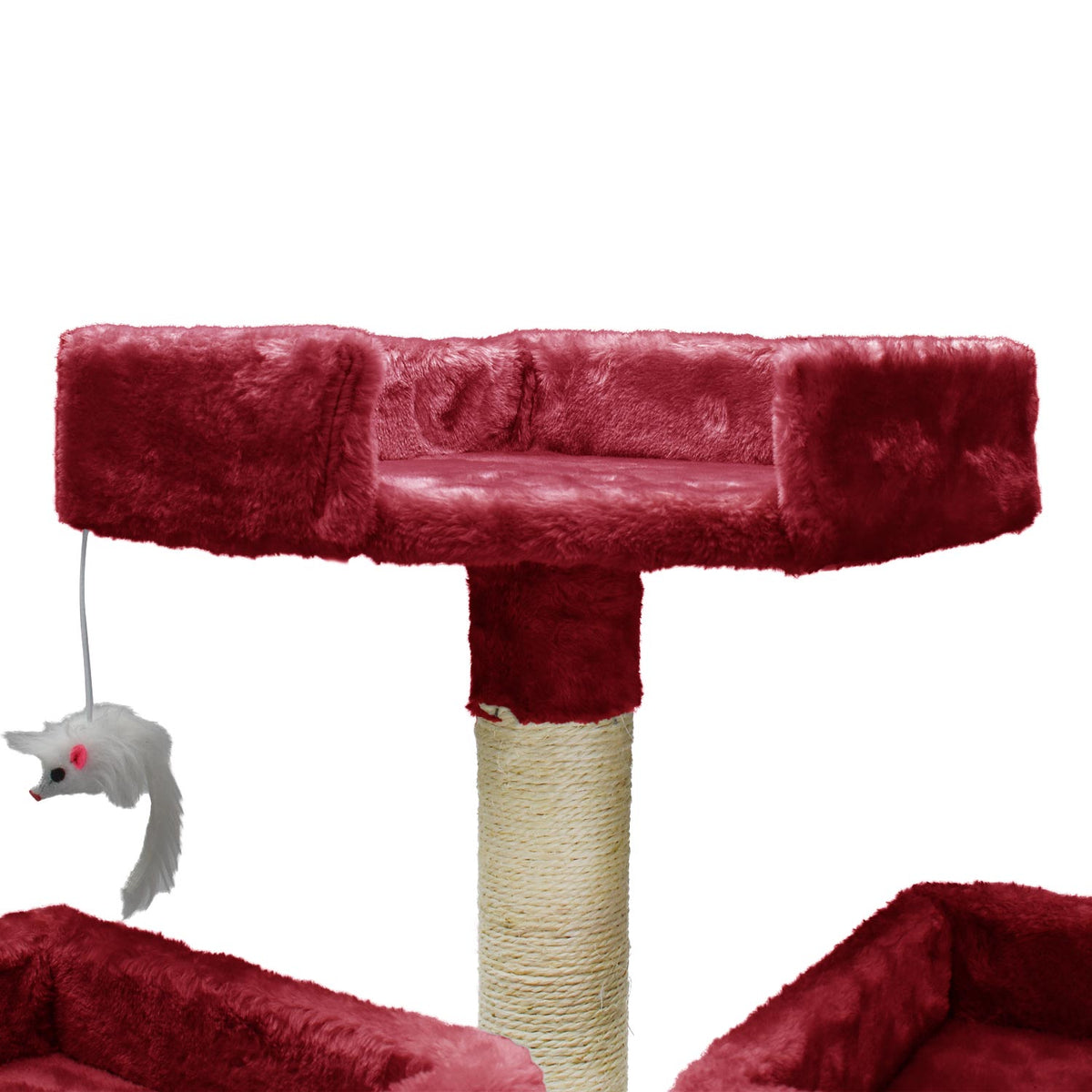 AQPET FRIENDS griffoir Manhattan en sisal, 170 Cm, pour chats, jeu, détente et divertissement