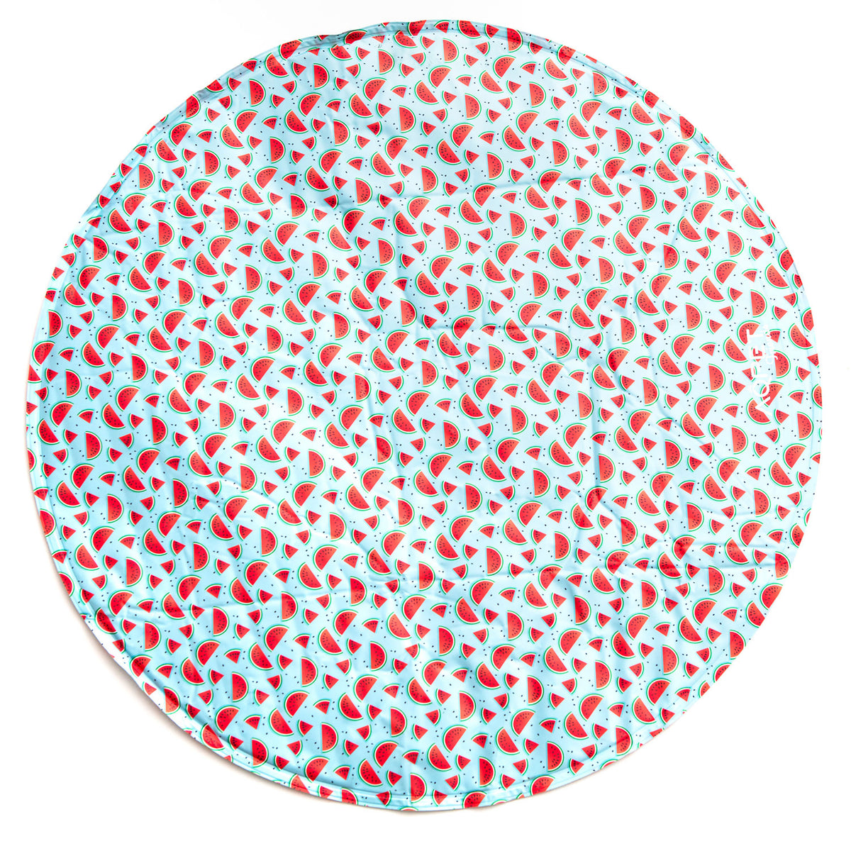 AQPET FRIENDS tapis rafraîchissant rond pour chien, gel non toxique, système d’autorefroidissement, motif Fruit, diamètre 60 Cm