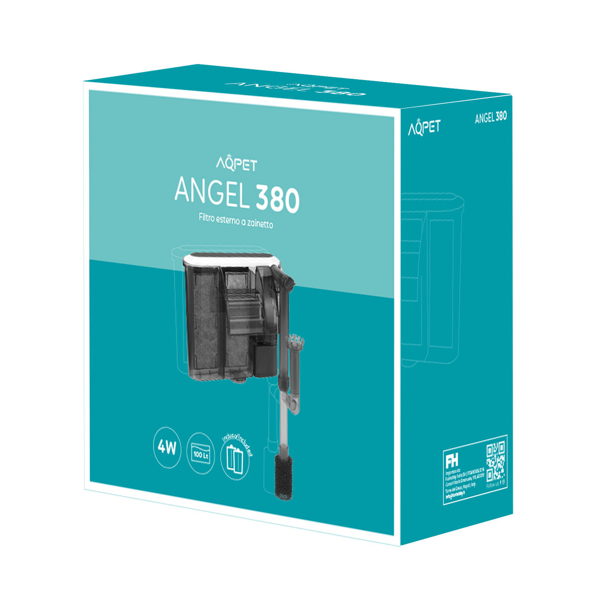 AQPET FILTRE À CASCADE ANGEL 380