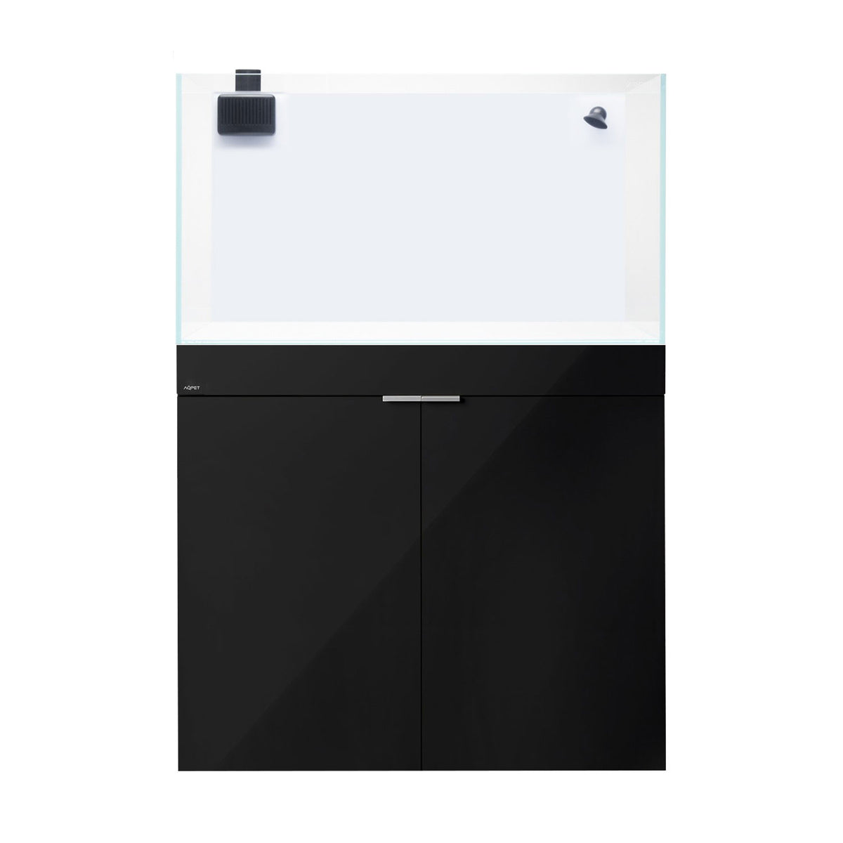 AQPET KIT AQUARIUM AQUA 90 REEF EN VERRE EXTRA-CLAIR COULEUR NOIRE