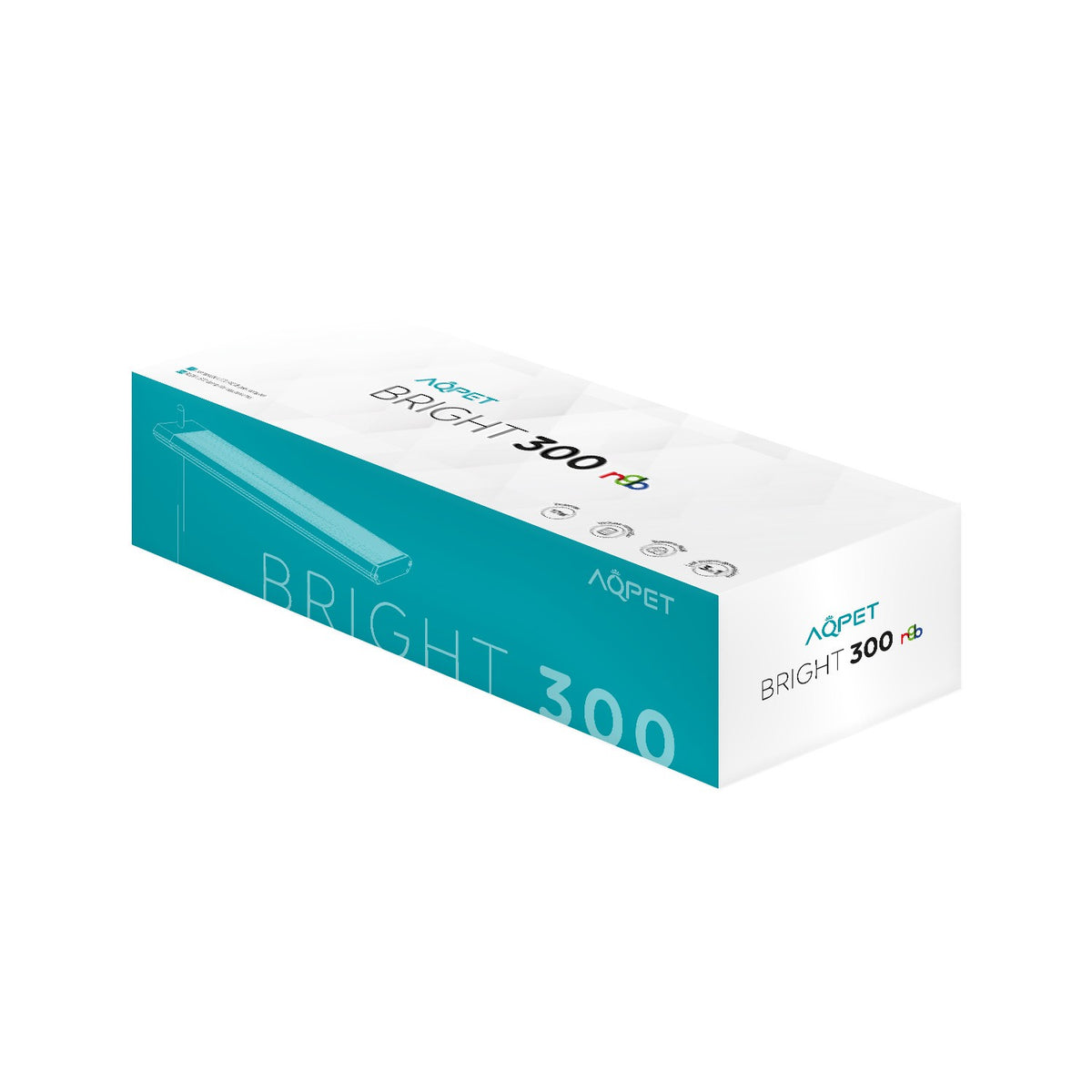 AQPET BRIGHT300 LAMPE LED POUR AQUARIUMS AVEC CONTRÔLEUR, PUISSANCE 17W