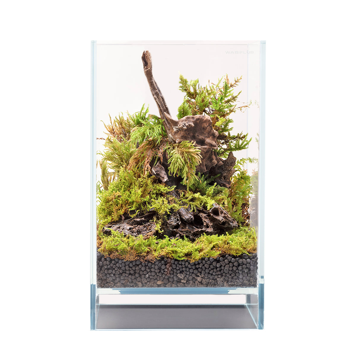 AQPET KUBIC 15 AIR EXTRA-CLAIR 5 MM - 15X15X23CM H + COUVERCLE
