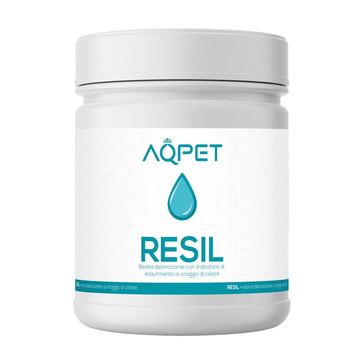 AQPET RESIL RÉSINE DÉIONISANTE À VIRAGE DE COULEUR PREMIUM