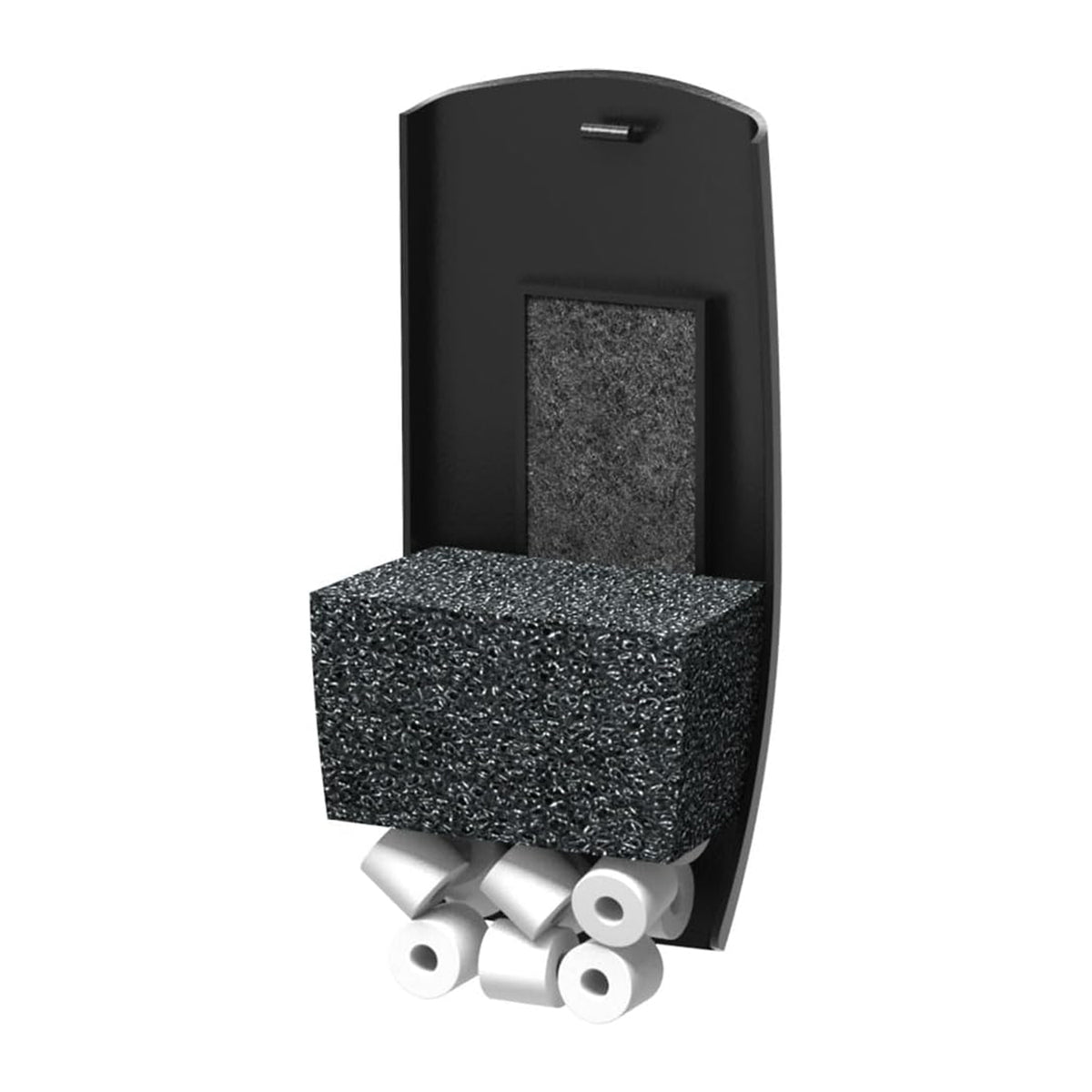 AQPET AQUARIUM SIMPLY LED 30 BLANC COMPLET AVEC ÉCLAIRAGE ET FILTRE - 39X22X30 H CM