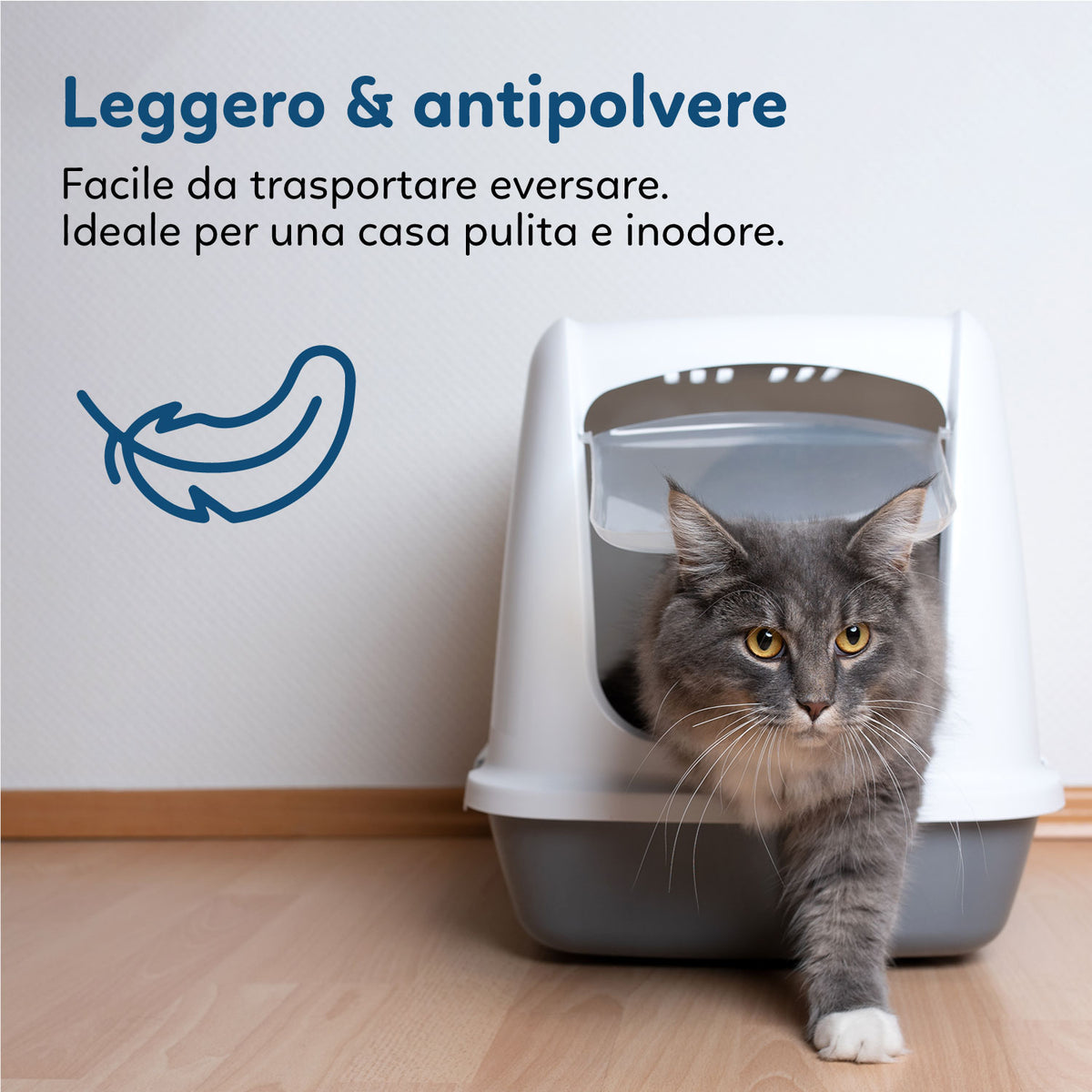 AQPET FRIENDS Litière en silice Catty parfum contrôle du pH pour chats, super absorbante, anti-odeurs, hygiène du chat
