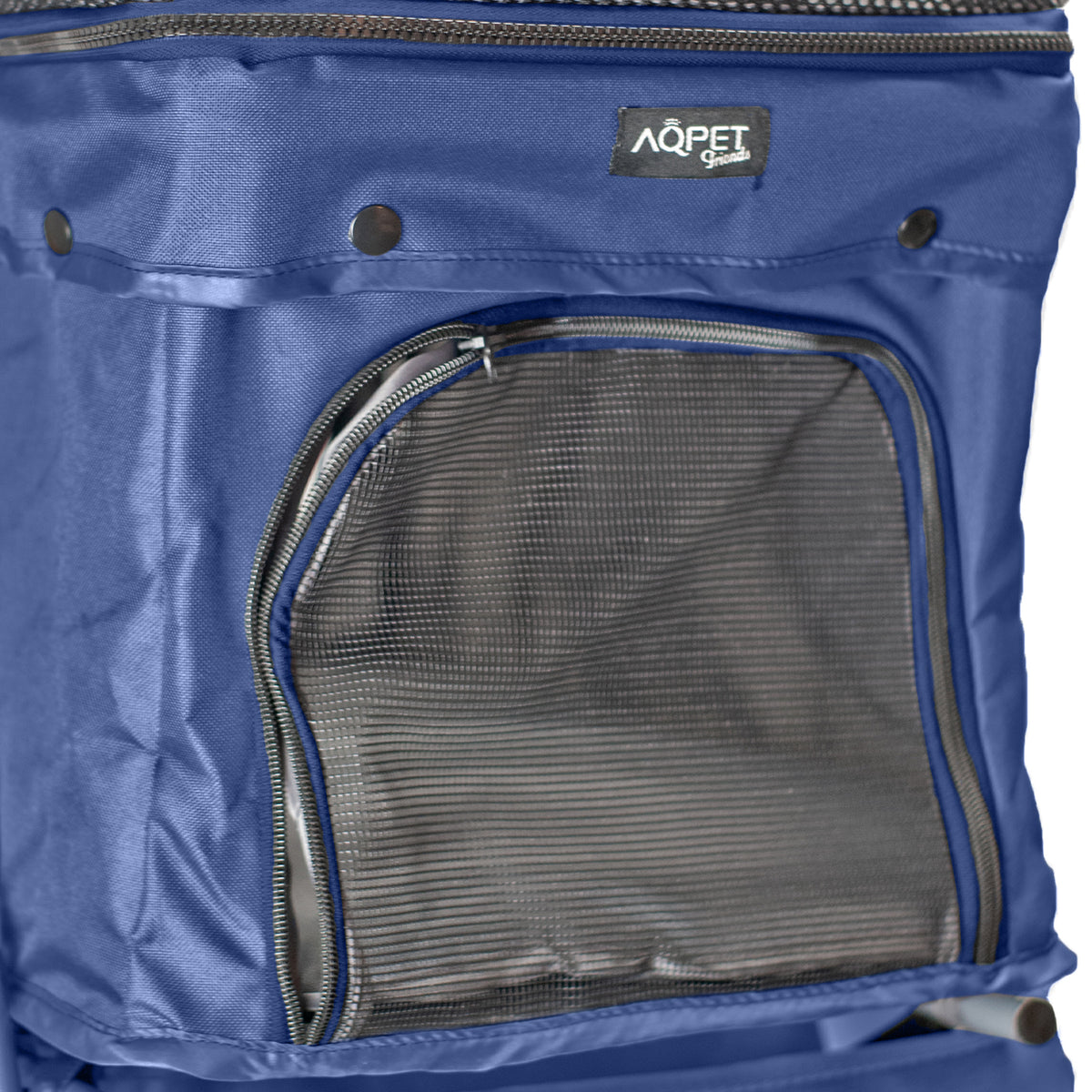 AQPET FRIENDS Poussette confortable et pratique pour chiens de taille moyenne / petite, pour chiens et chats, voyage en toute sécurité
