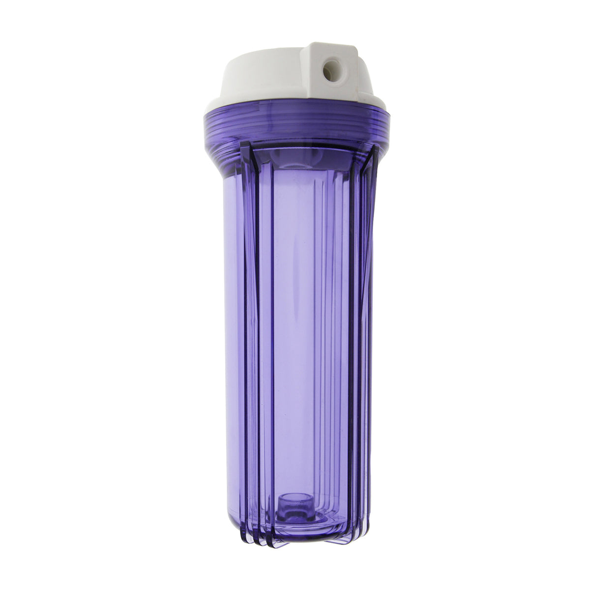 AQPET PIÈCE DE RECHANGE BOL 10" TRANSPARENT S/W AVEC CARTOUCHE ET RACCORDS