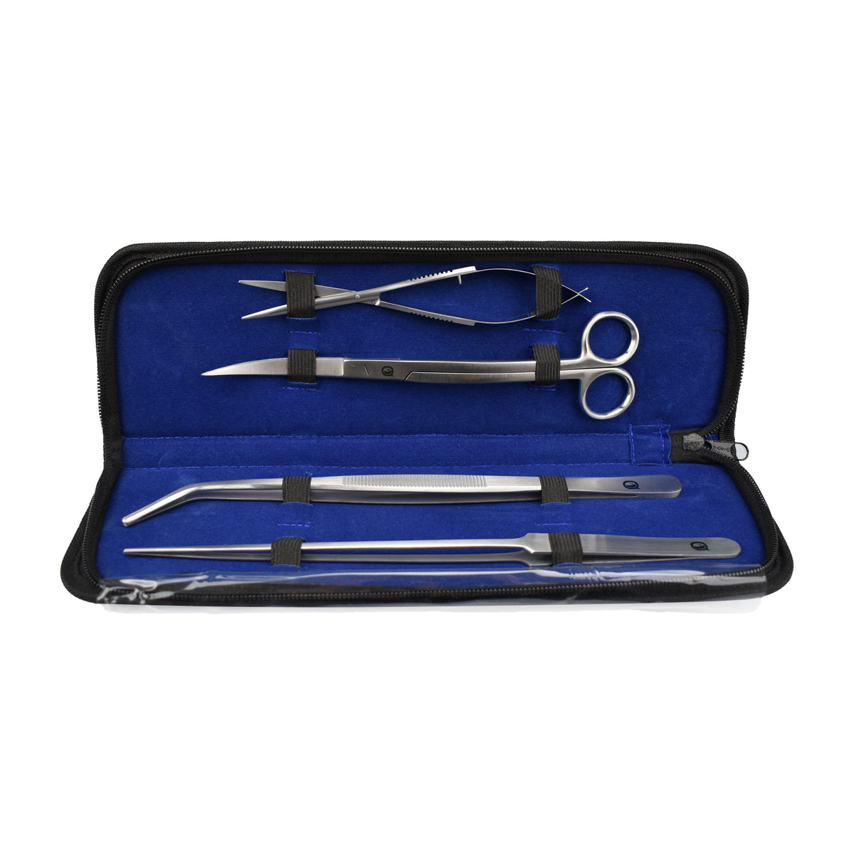 AQPET ZEN TOOLS Kit d'aquascaping 5 pièces (4 + étui)