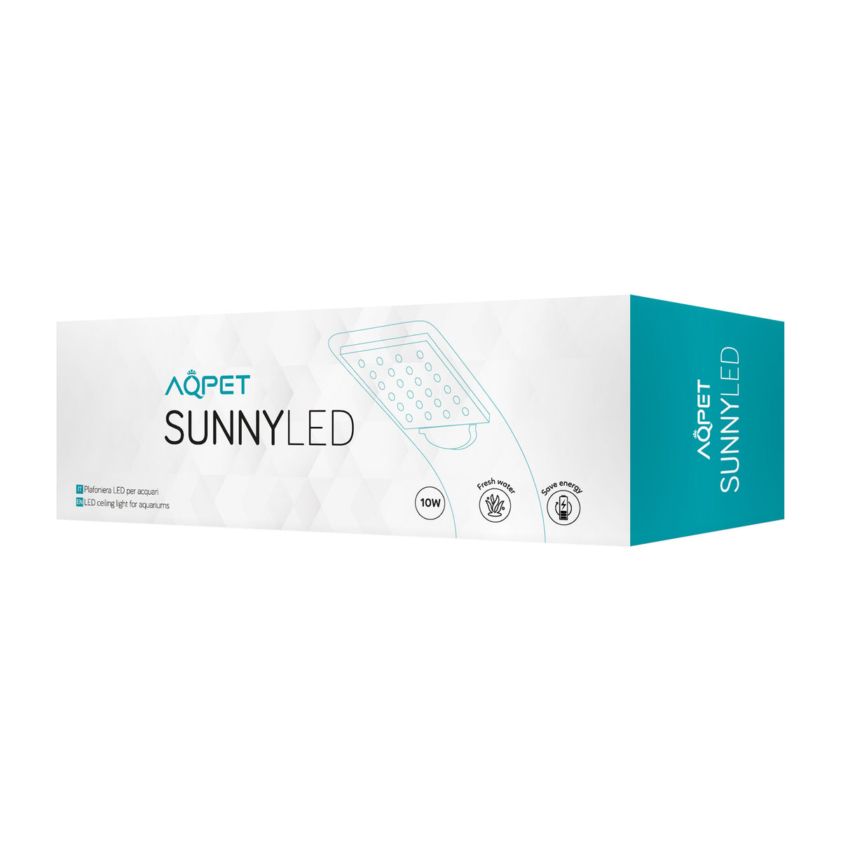 AQPET SUNNY LAMPE LED X5 POUR AQUARIUMS D'EAU DOUCE - NOIR