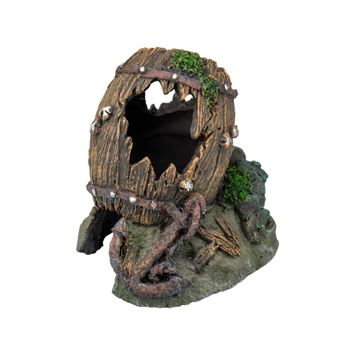 AQPET DECORART Décorations pour aquariums mod. DEEP BARREL 12.5*11*12.5