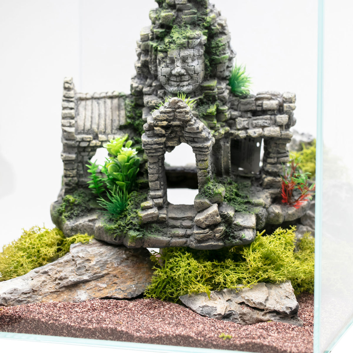 AQPET DECORART DÉCORATIONS POUR AQUARIUMS MOD. TEMPLE INCA 23*17*24.5