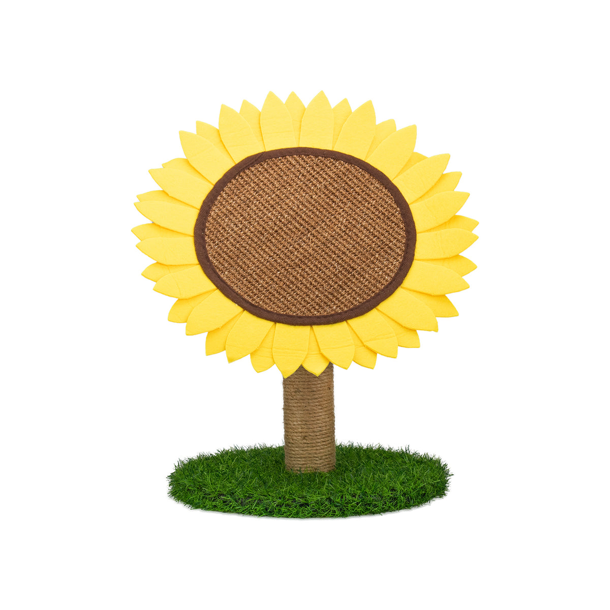 AQPET FRIENDS griffoir Sunflower 50 Cm pour chats, jeu, détente et divertissement