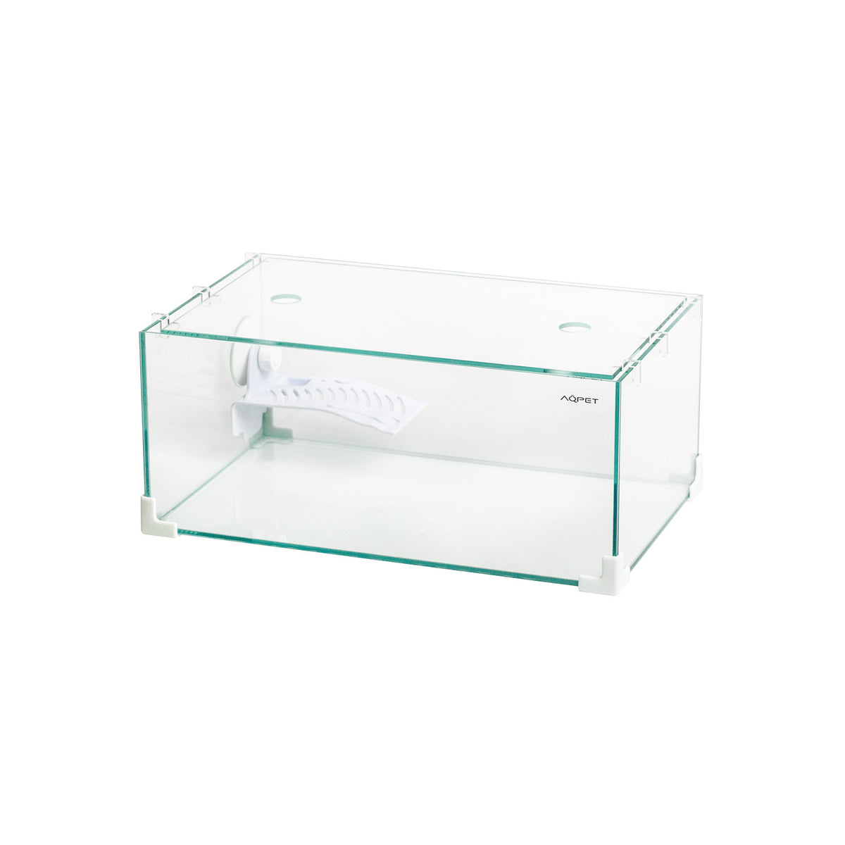 AQPET AQUATERRARIUM EN VERRE TORTUGA 40 - 40X24X17 CM AVEC ÎLOT
