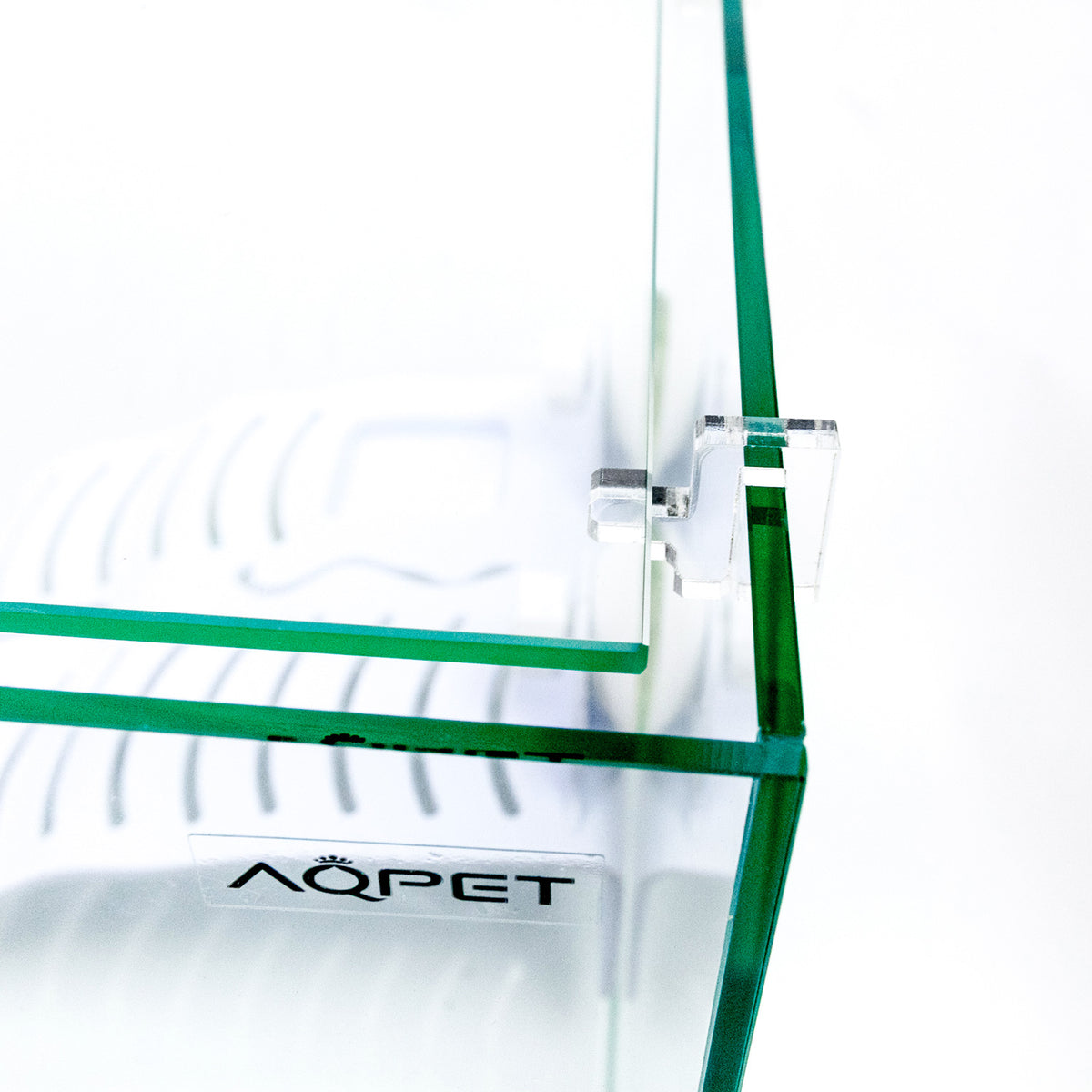 AQPET AQUATERRARIUM EN VERRE TORTUGA 80 - 80X35X28 CM AVEC ÎLOT