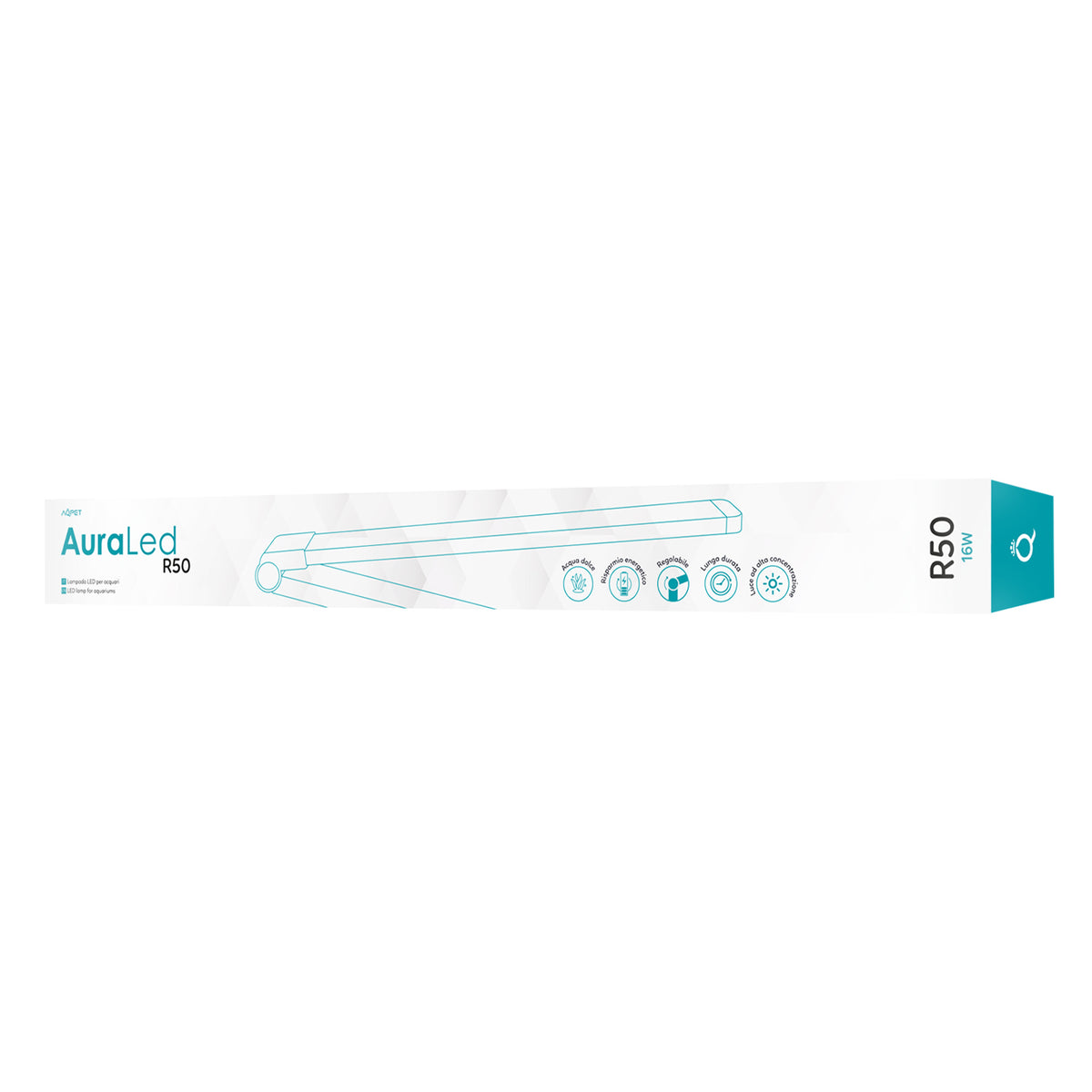 AQPET AURALED REAR 50 LAMPE LED POUR AQUARIUMS