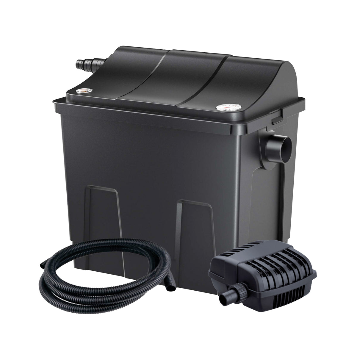 AQPOND MIRAGE FILTRE POUR BASSIN COMPLET AVEC POMPE ET STÉRILISATEUR 9WATT