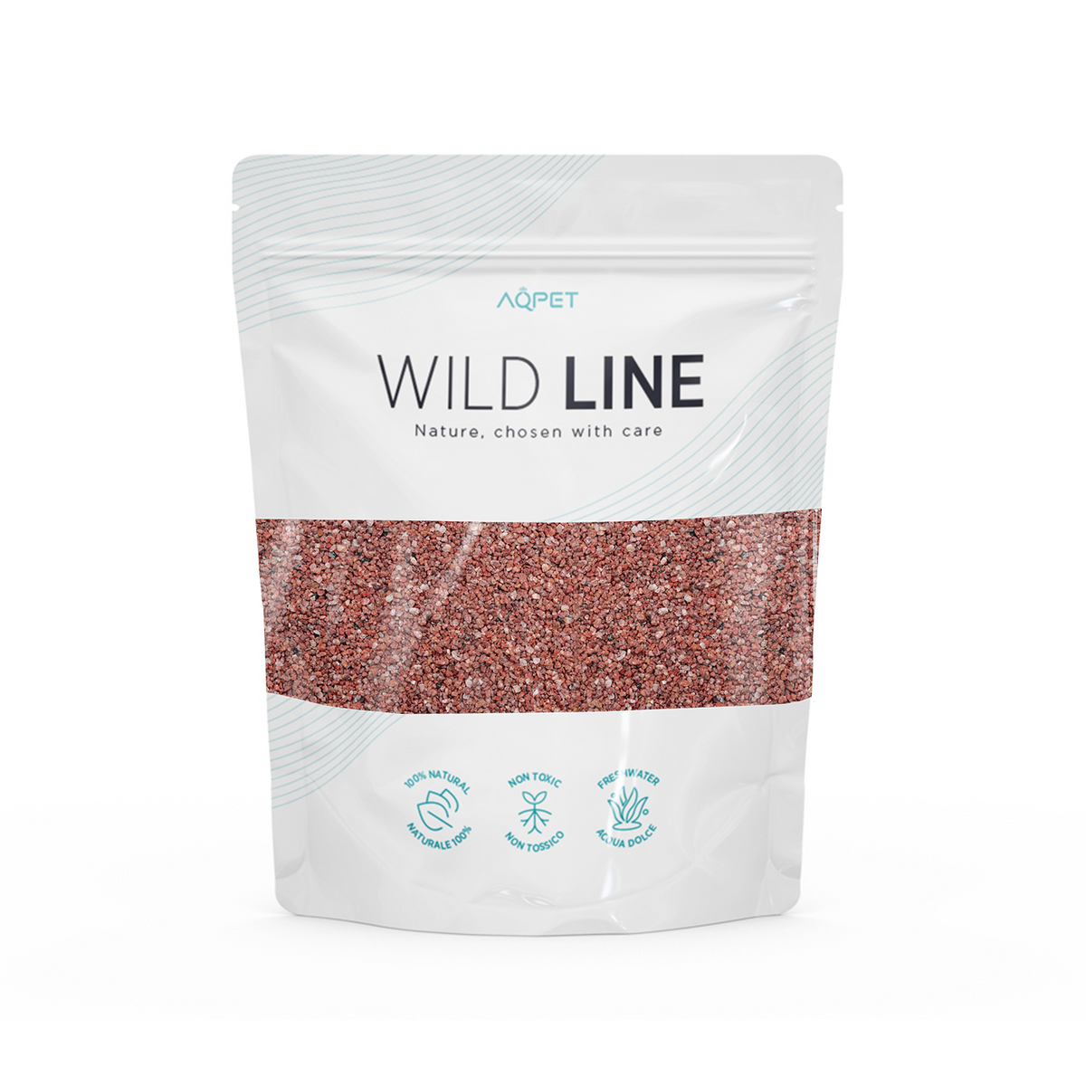 AQPET WILD SAND SABLE NATUREL 5 KG - RED BRICK