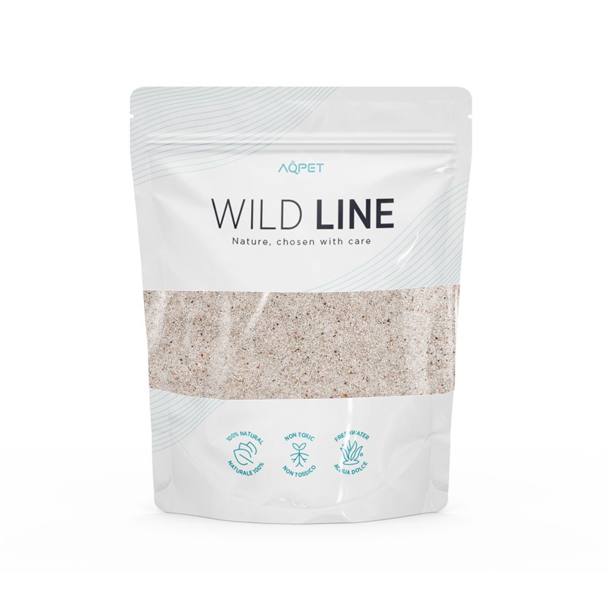 AQPET WILD SAND SABLE NATUREL 5 KG - TROPICAL LAKE