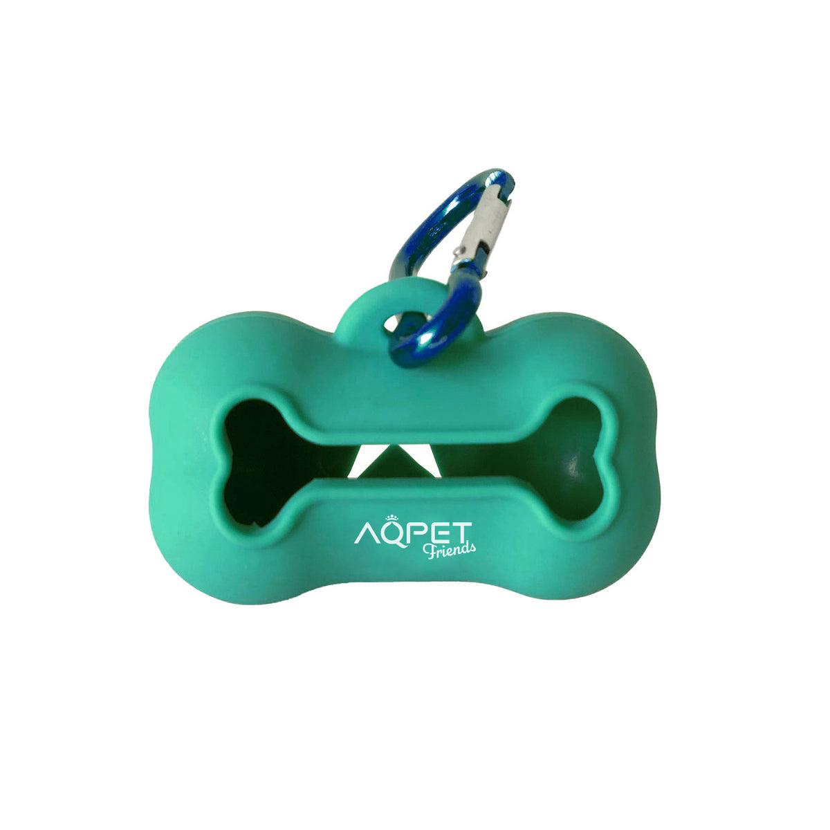 AQPET FRIENDS CleanUp Case distributeur de sachets hygiéniques en silicone, sachets inclus