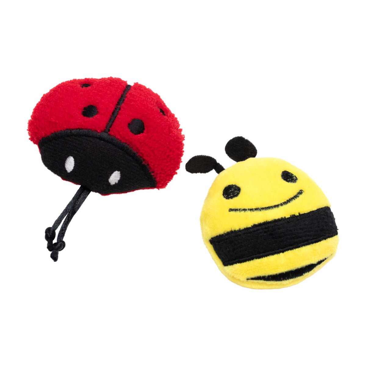 AQPET FRIENDS Cat Toy insectes en tissu avec herbe à chat – 8 cm, jouet pour chats