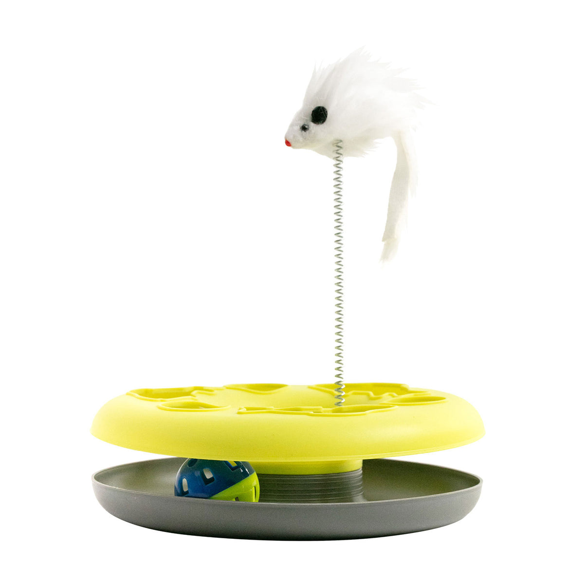 AQPET FRIENDS Jouet pour chat Roulette - 23X7 cm Jeu pour chats